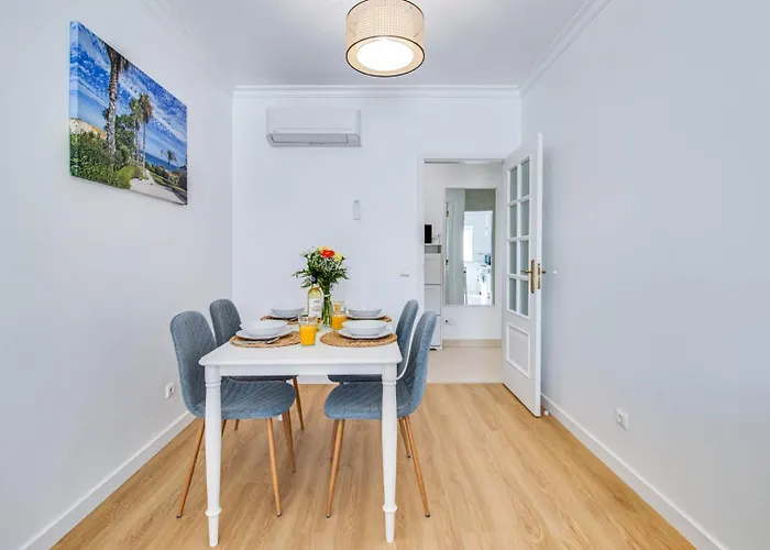 Charming Old Town 1br 50m From Ac Wi-fi Parking Apartmán Albufeira